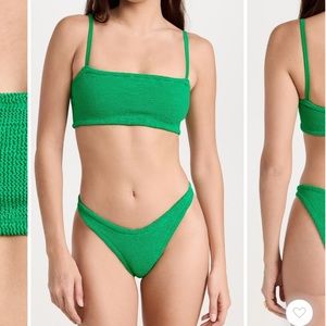 Hunza G - Emerald Green Gigi Bikini Set